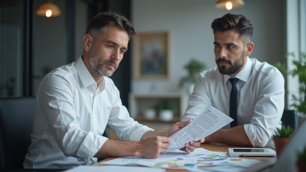 Financial analyst explaining stock market fundamentals with charts and graphs